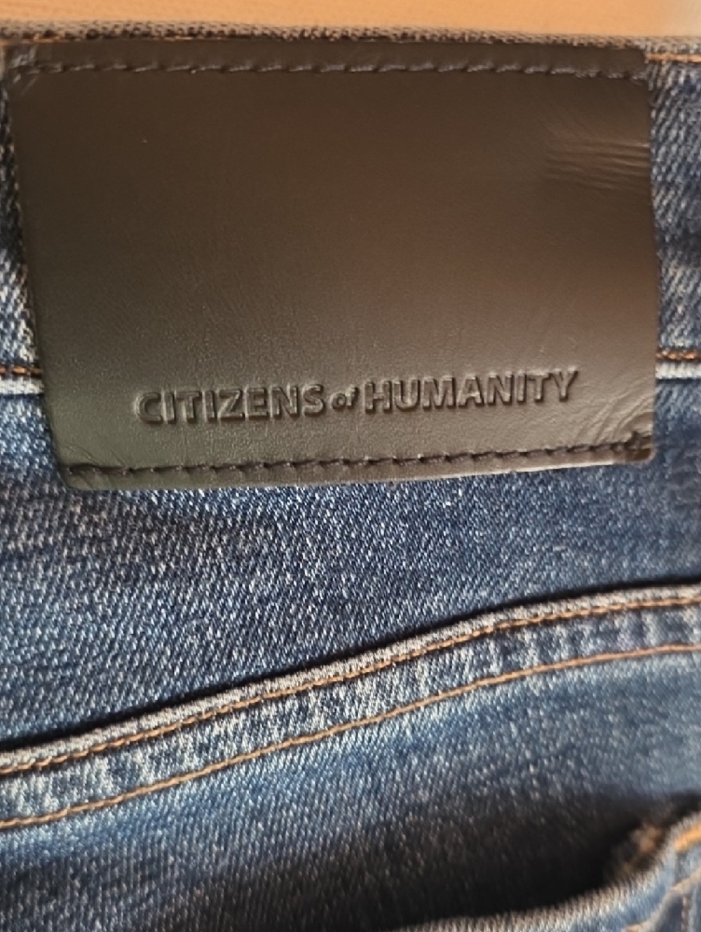 NWOT $248 CITIZENS OF HUMANITY LYRA WIDE LEG CROP RAW HEM JEANS#2 IN AMBRY W27 - Picture 8 of 10